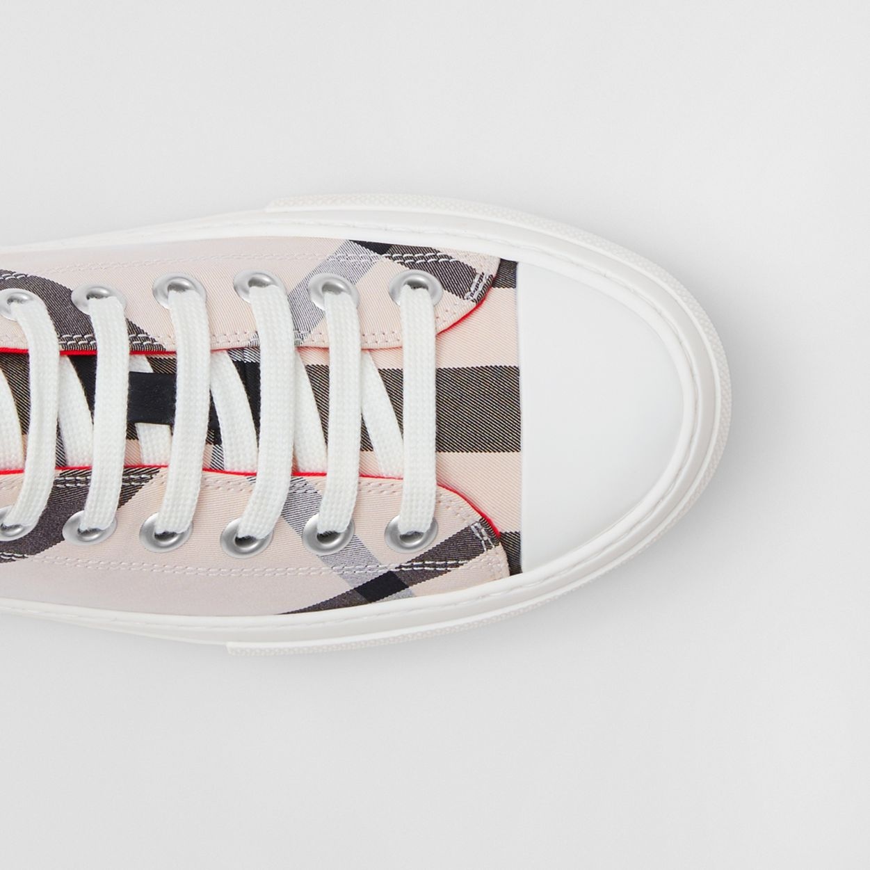 Check Cotton Sneakers - 2