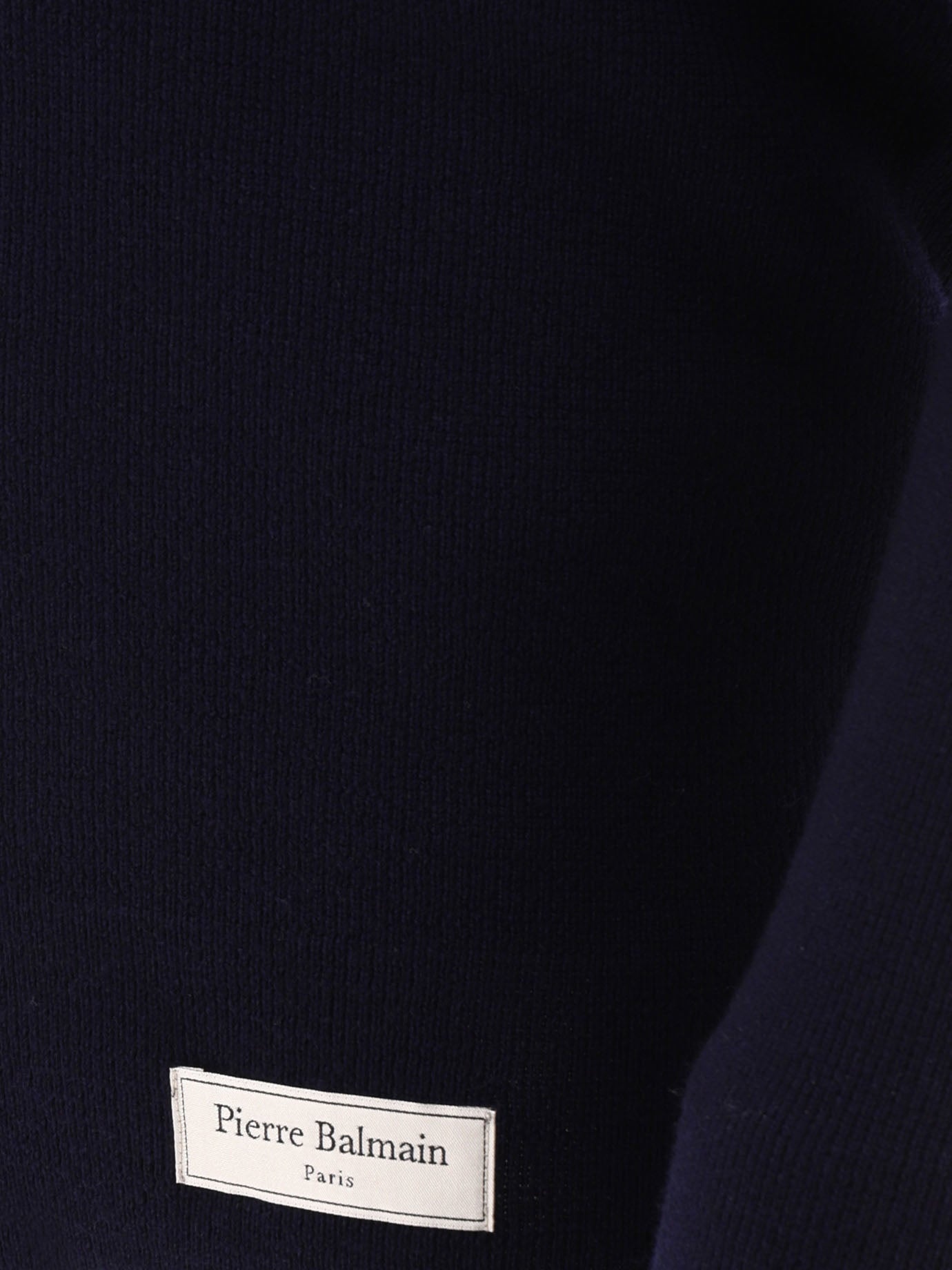 Balmain Sweater With Patch Logo - 4