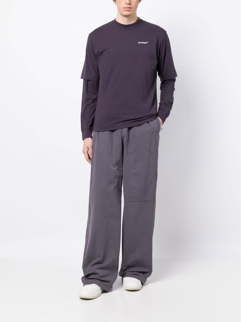 wide-leg trousers - 2
