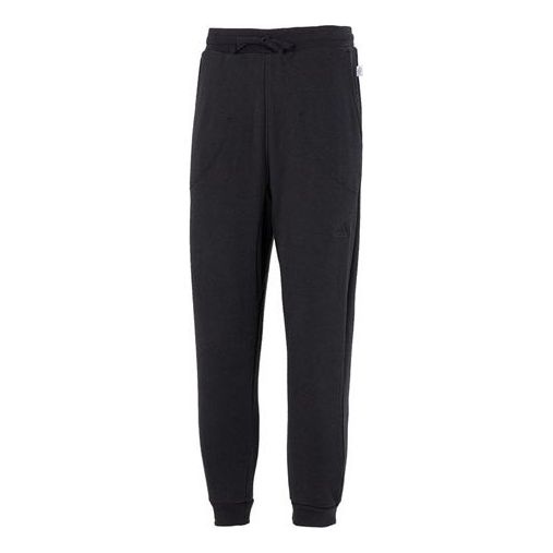 Men's adidas Internal Pant Solid Color Casual Bundle Feet Sports Pants/Trousers/Joggers Black HU1510 - 1