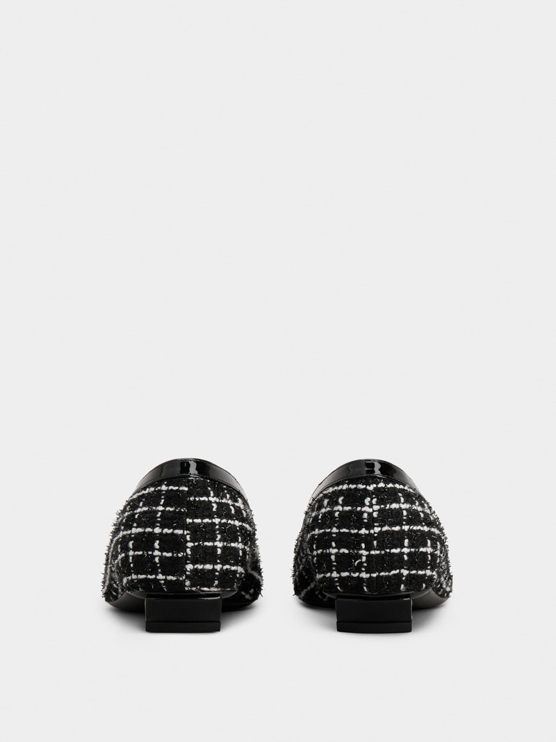 Belle Vivier Ballerinas in fabric 5