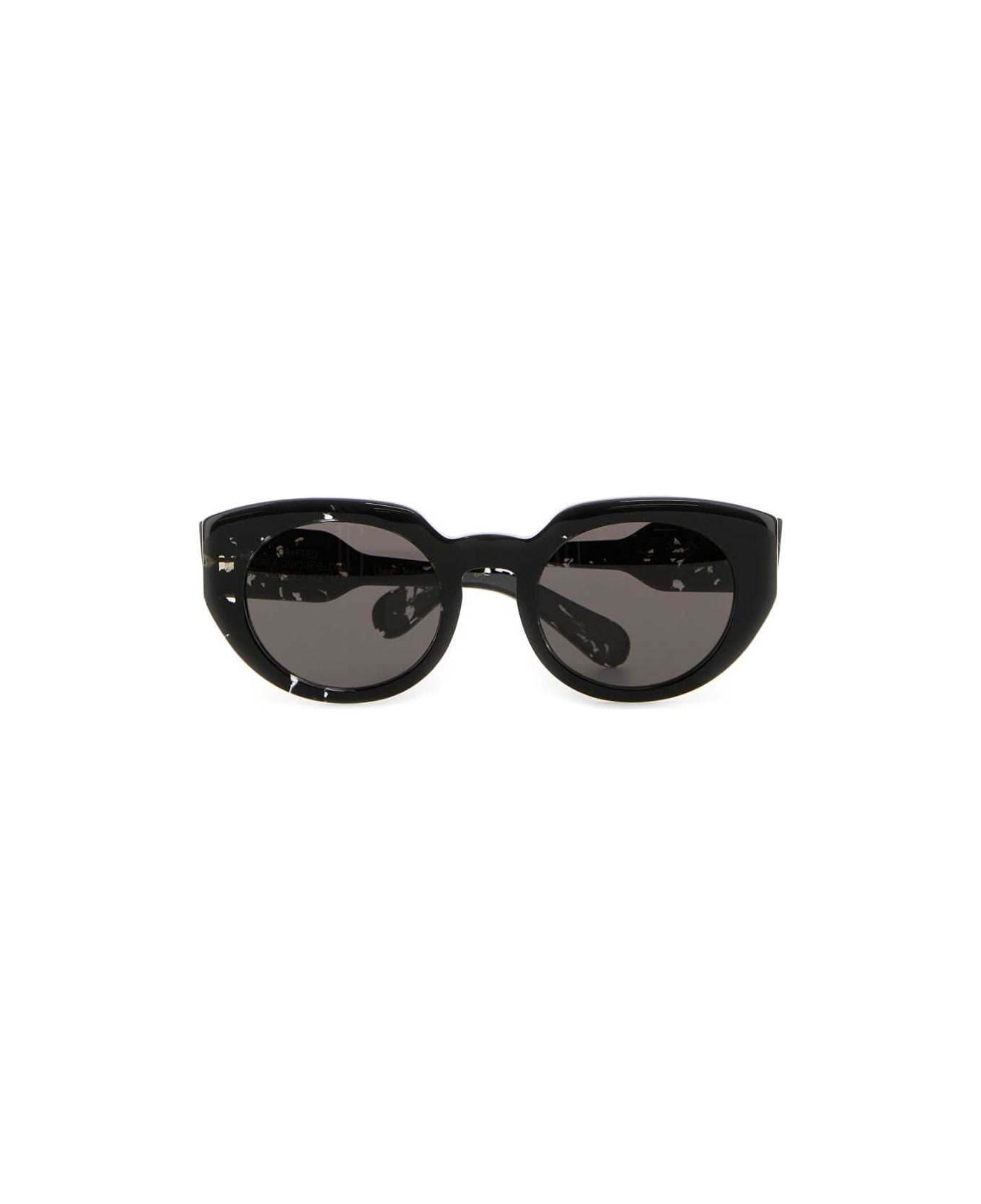 Black Acetate Gayia Sunglasses - 2