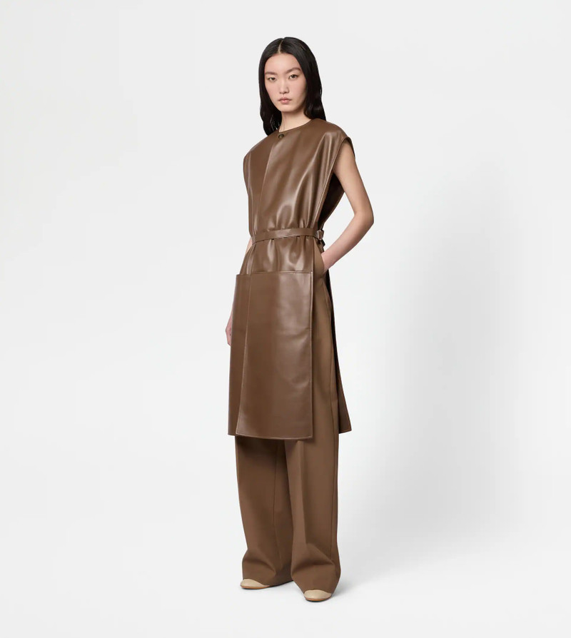 Tod's PANTS IN WOOL BLEND GABARDINE - BEIGE outlook