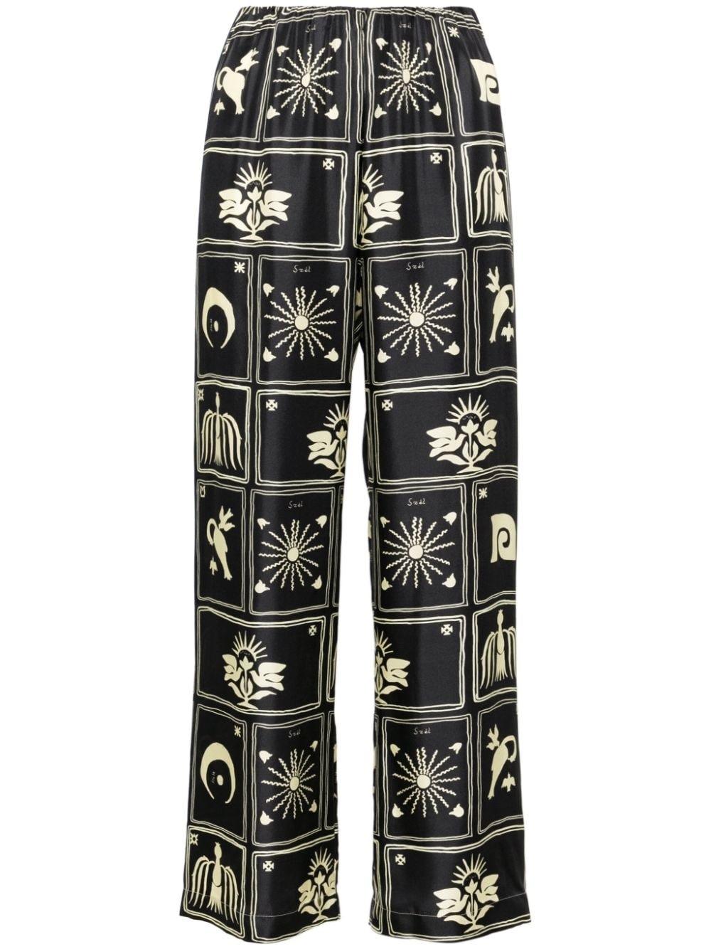 Brenda silk trousers - 1