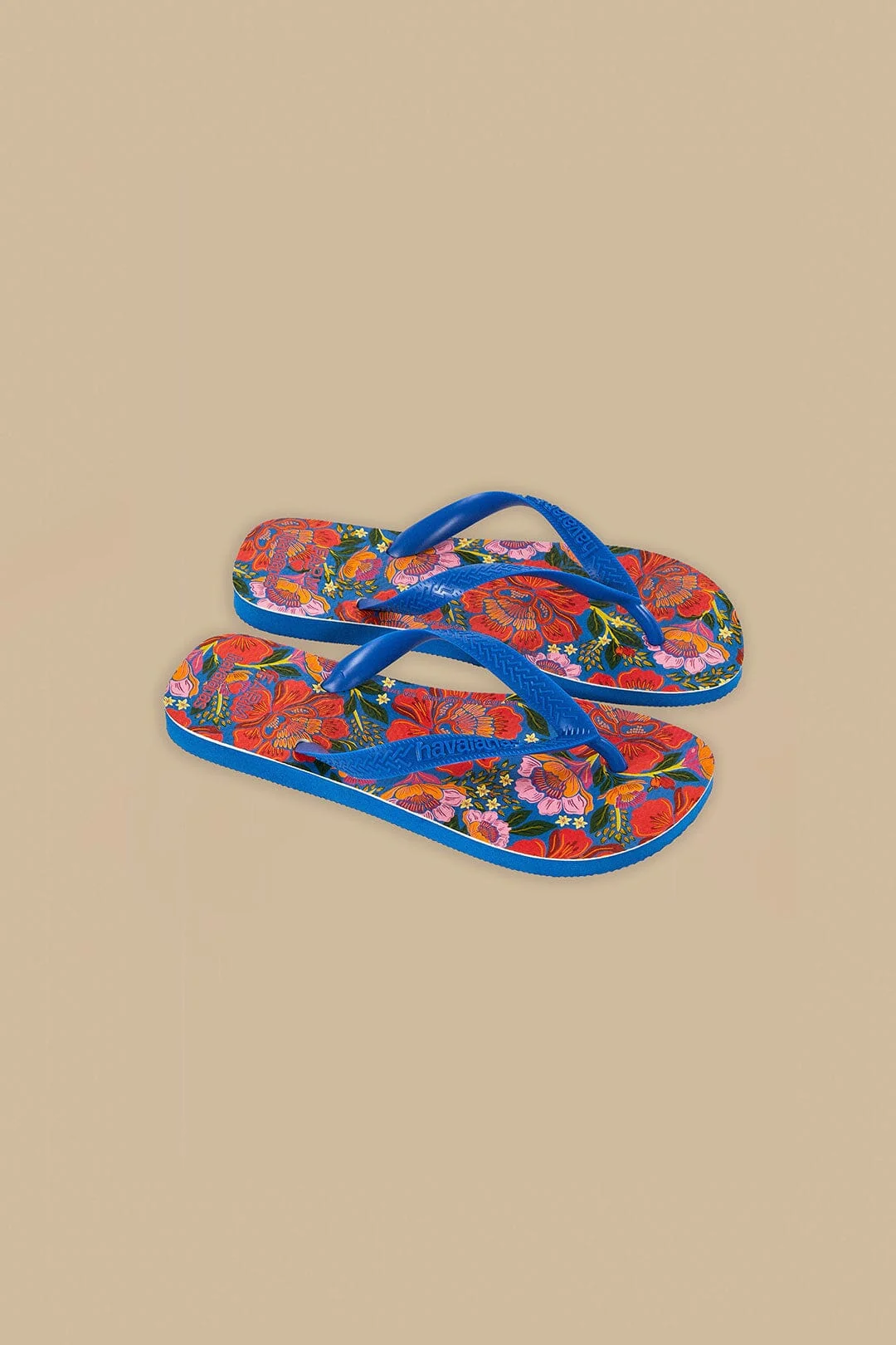 Blue Flowers Garden Havaianas Sandals - 1