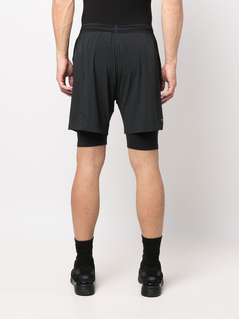 Solid Color Belt Straight Shorts "MMW - Black" - 4