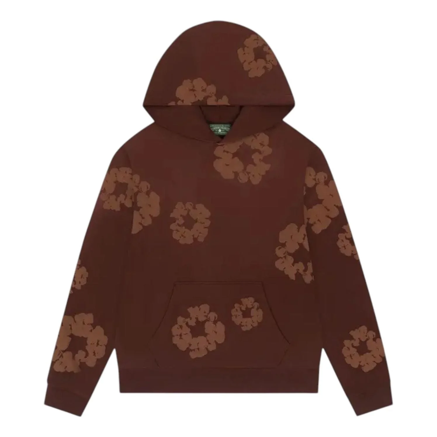 Denim Tears Mono Cotton Wreath Hoodie 'Brown' SS25THD0643 - 1