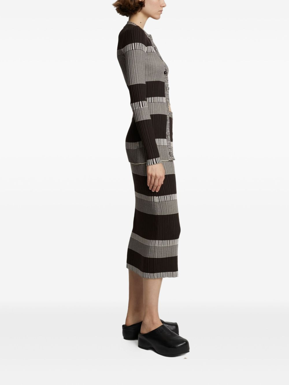 Mini Stripe Cardigan - 3