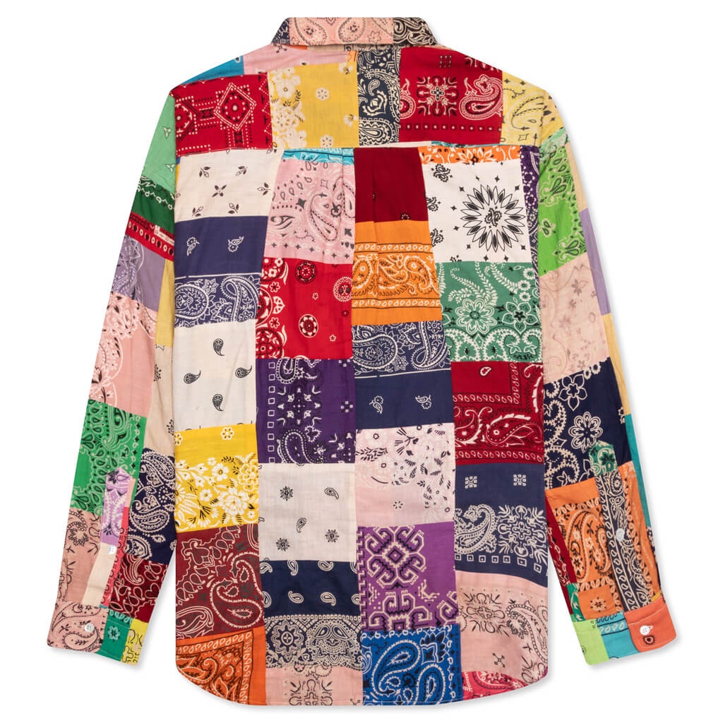READYMADE OVERSIZED SHIRT - MULTI BANDANA - 2