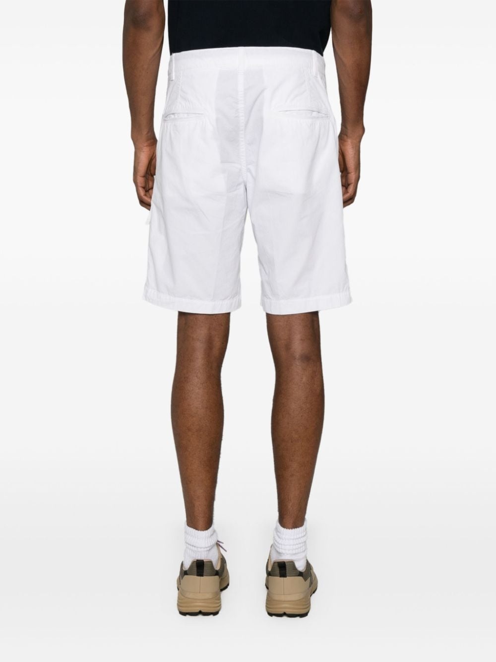 mid-rise chino shorts - 4