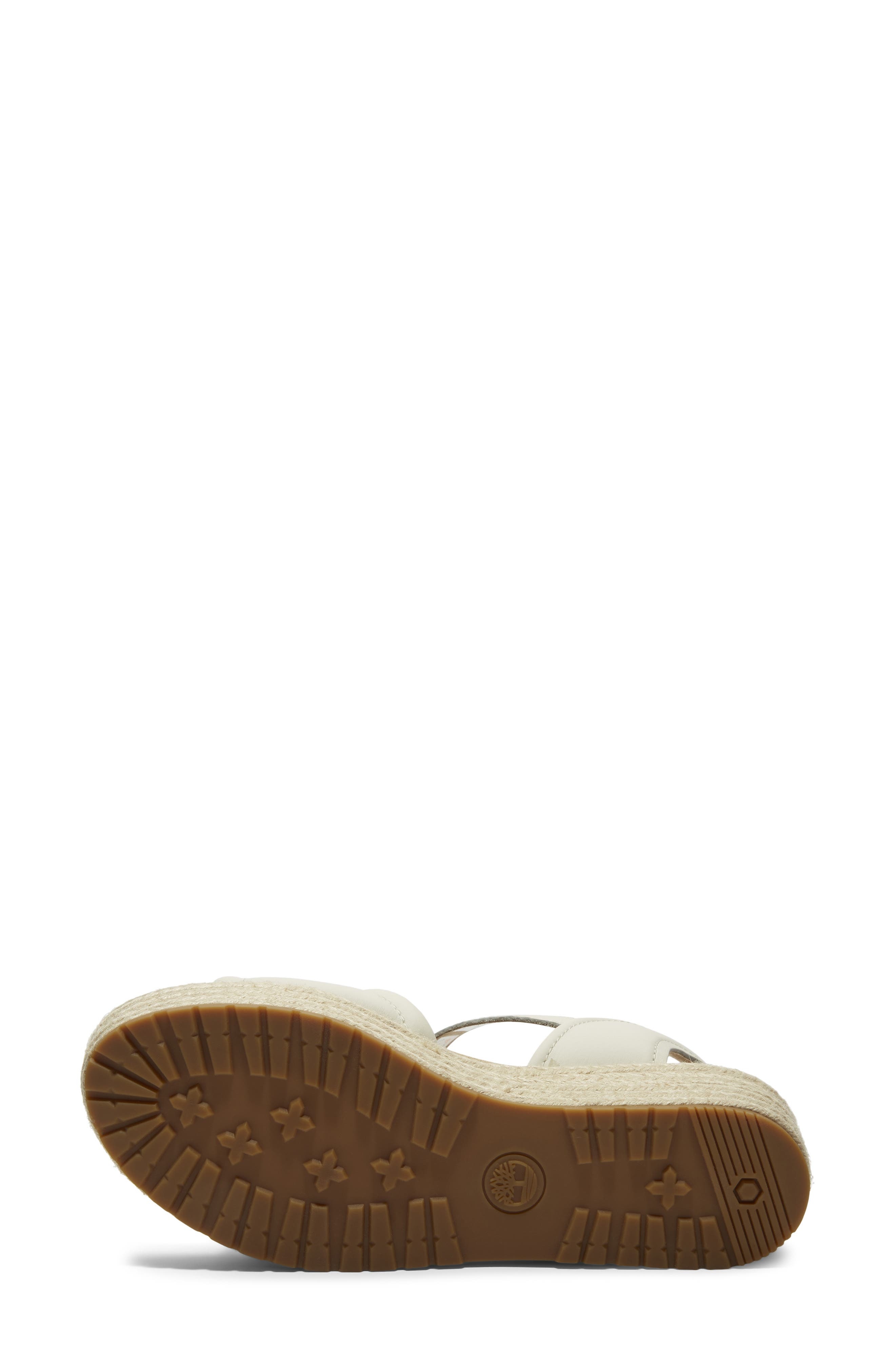Timberland Santorini Sun Espadrille Sandal in Natural Full Grain at Nordstrom - 5