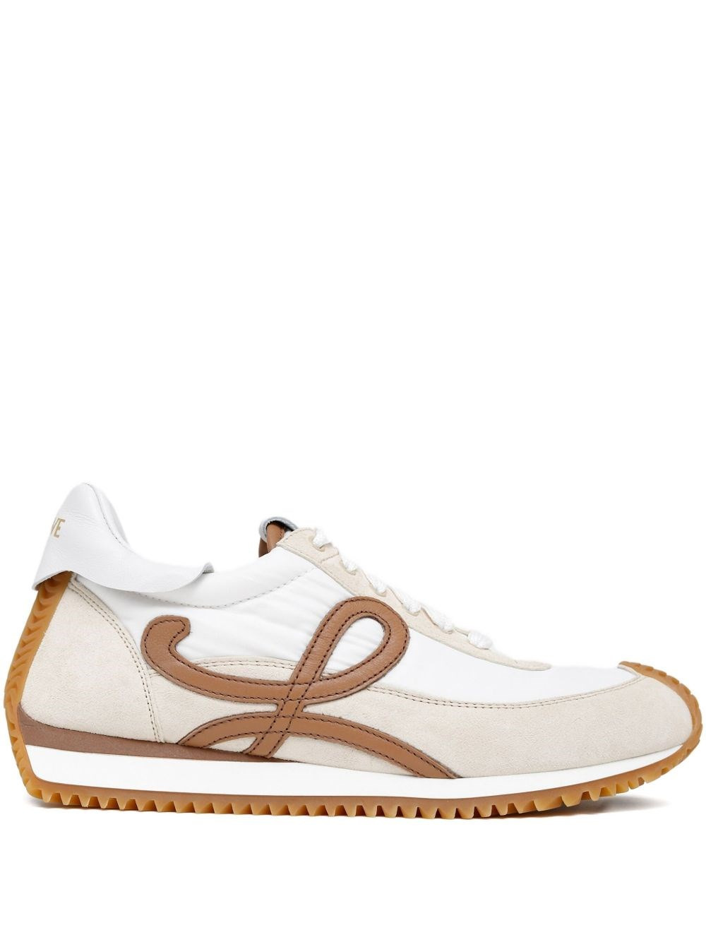 Flow runner nylon and suede sneakers - 1