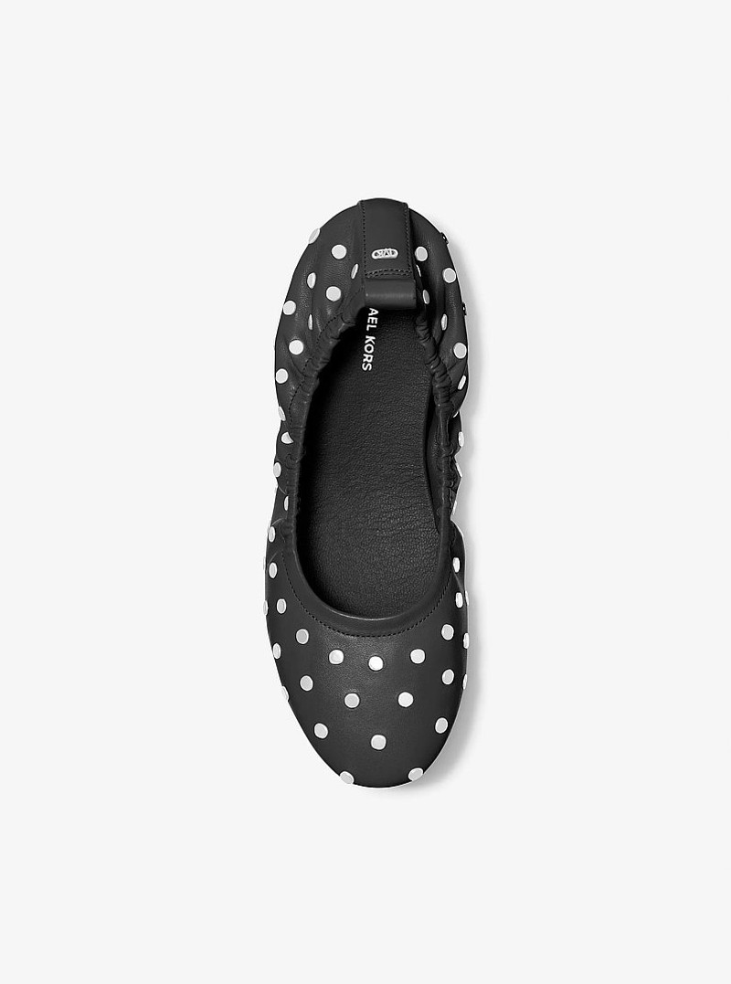 Amy Studded Leather Ballet Flat 4