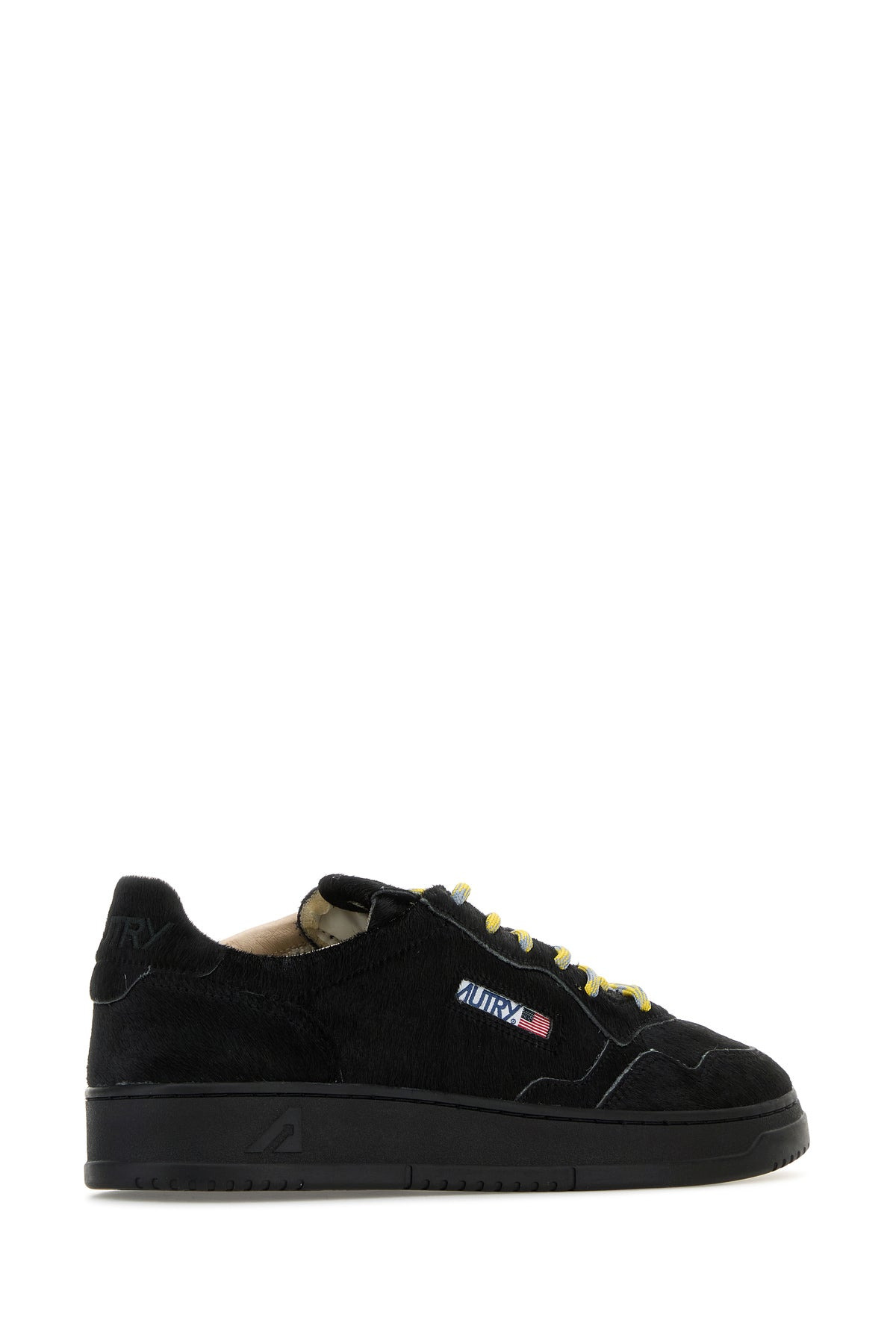 Black calf hair Medalist sneakers - 3