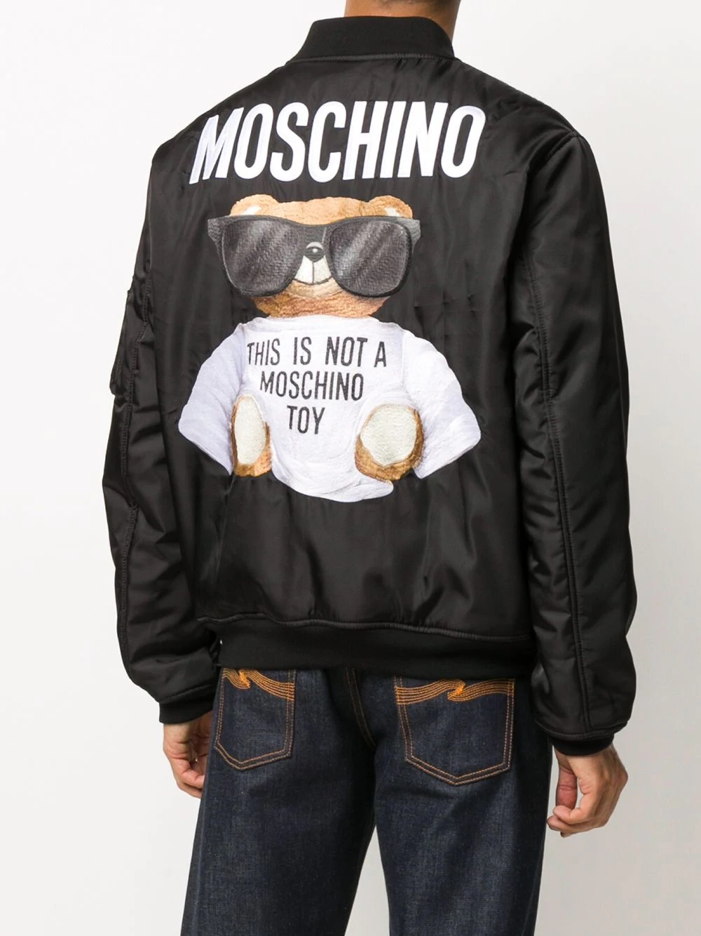 micro Teddy Bear bomber jacket - 4