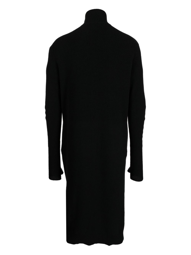 Ann Demeulemeester FINE-RIBBED WOOL JACKET outlook