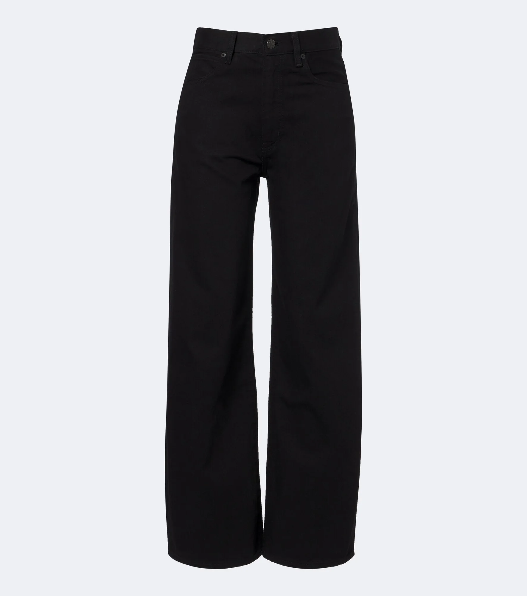 Bow wide-leg jeans - 1