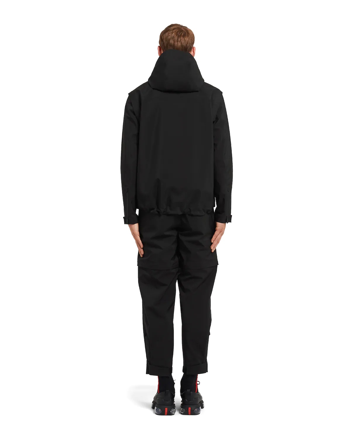 Technical fabric windbreaker - 4