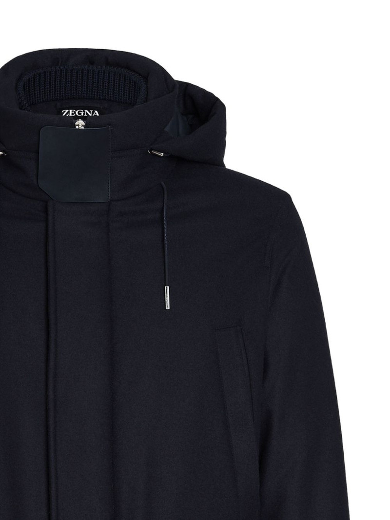 ZEGNA merino-wool hooded jacket outlook