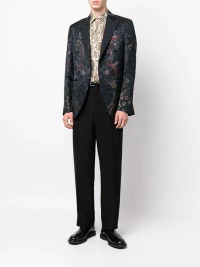 Etro paisley-print long-sleeve shirt outlook