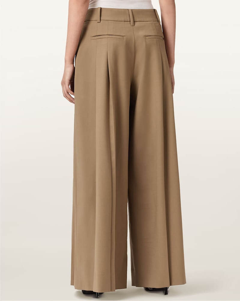 POPPY WIDE LEG PLEATED PANTS 6