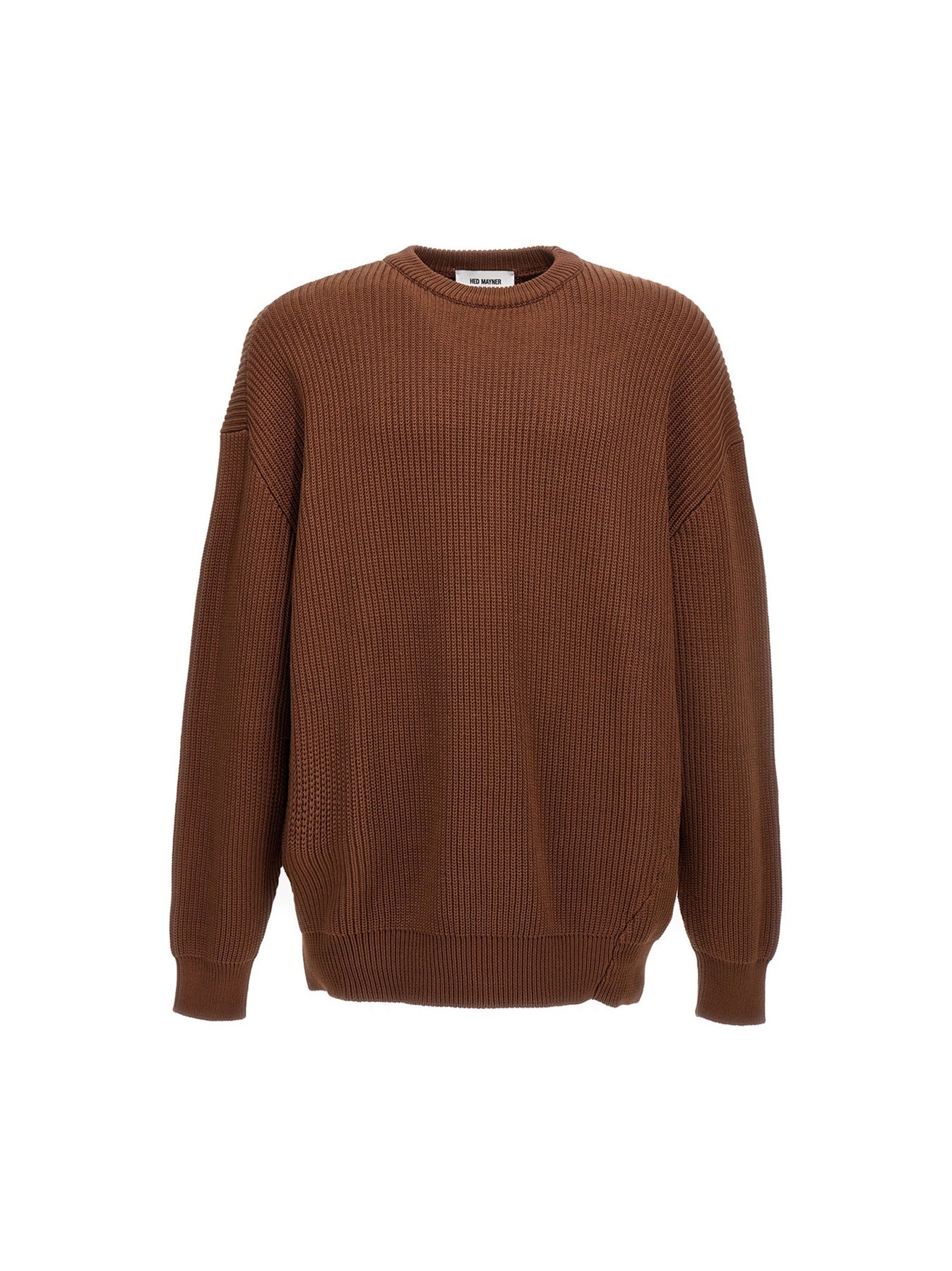 Twisted Sweater, Cardigans Brown - 1