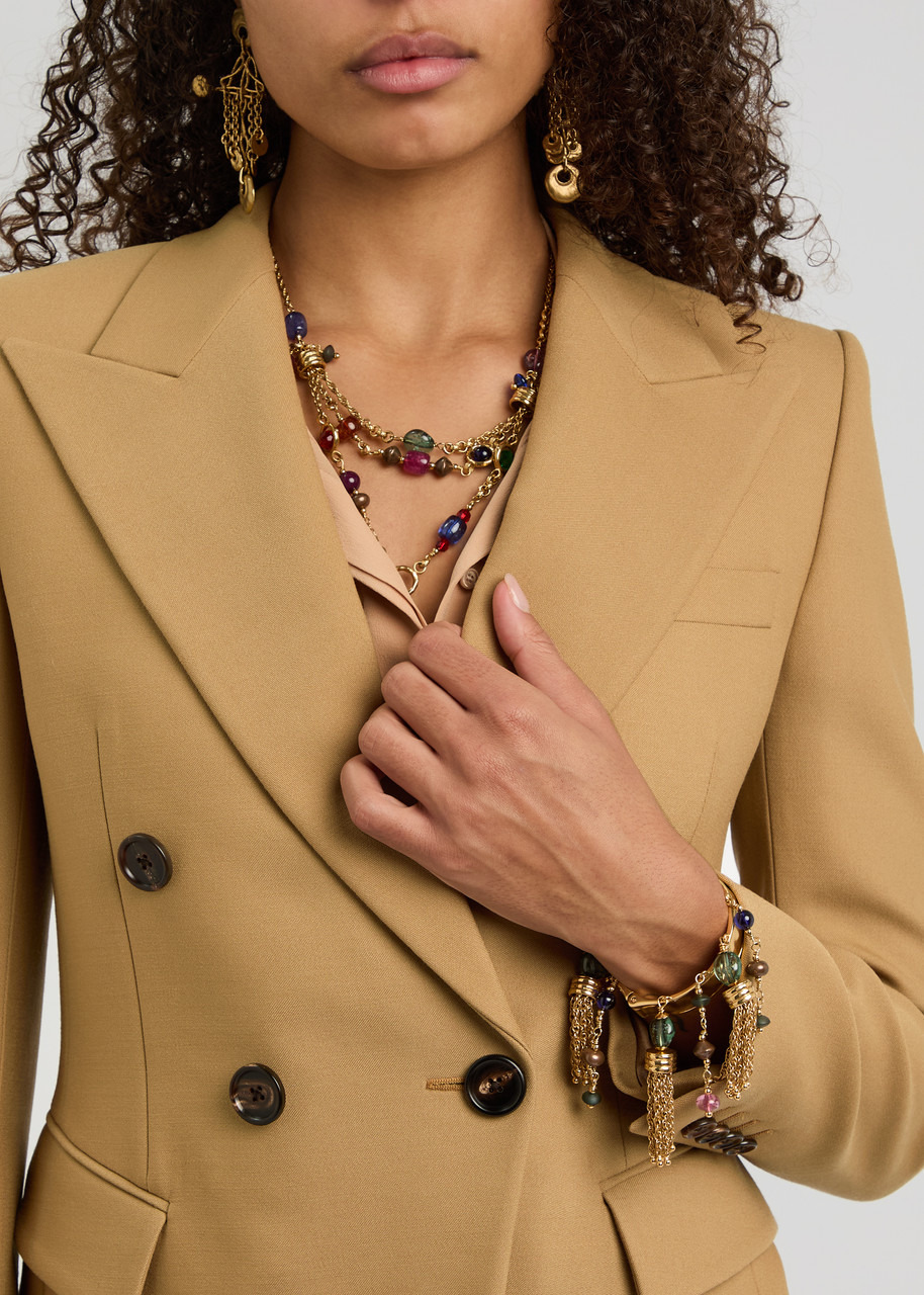 Chloe Double-breasted Wool Blazer - 5