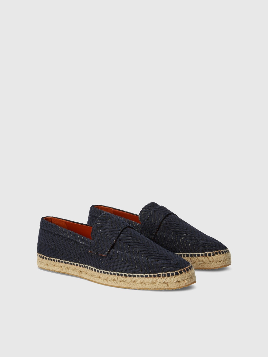 Espadrilles with rope sole and zig zag pattern - 2
