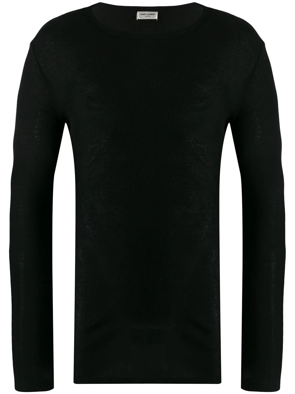 long-sleeve ribbed T-shirt - 1