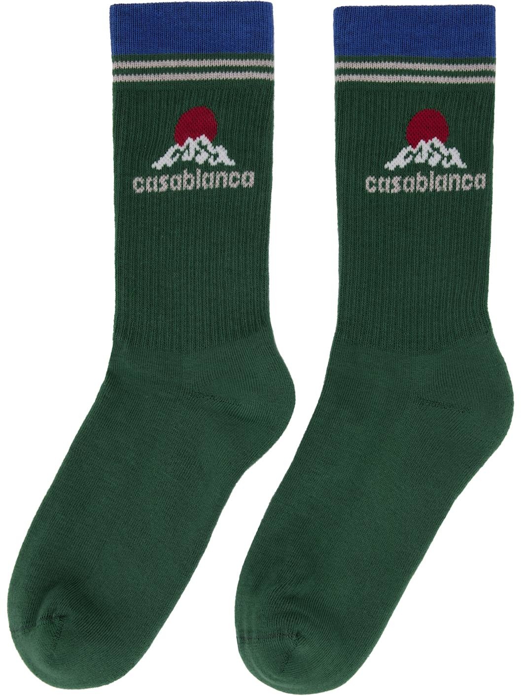 Green Montagne Socks - 2