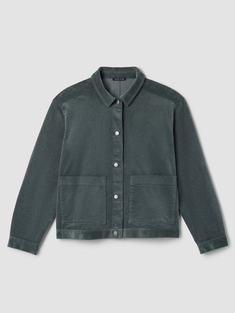 Organic Cotton Stretch Corduroy Jacket 1