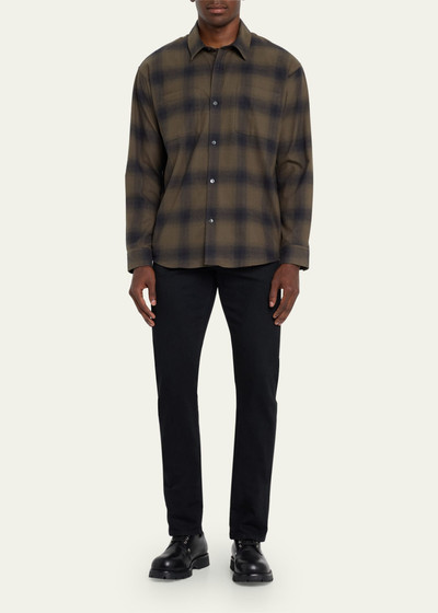 FRAME Men's Plaid Flannel Button-Down Shirt outlook