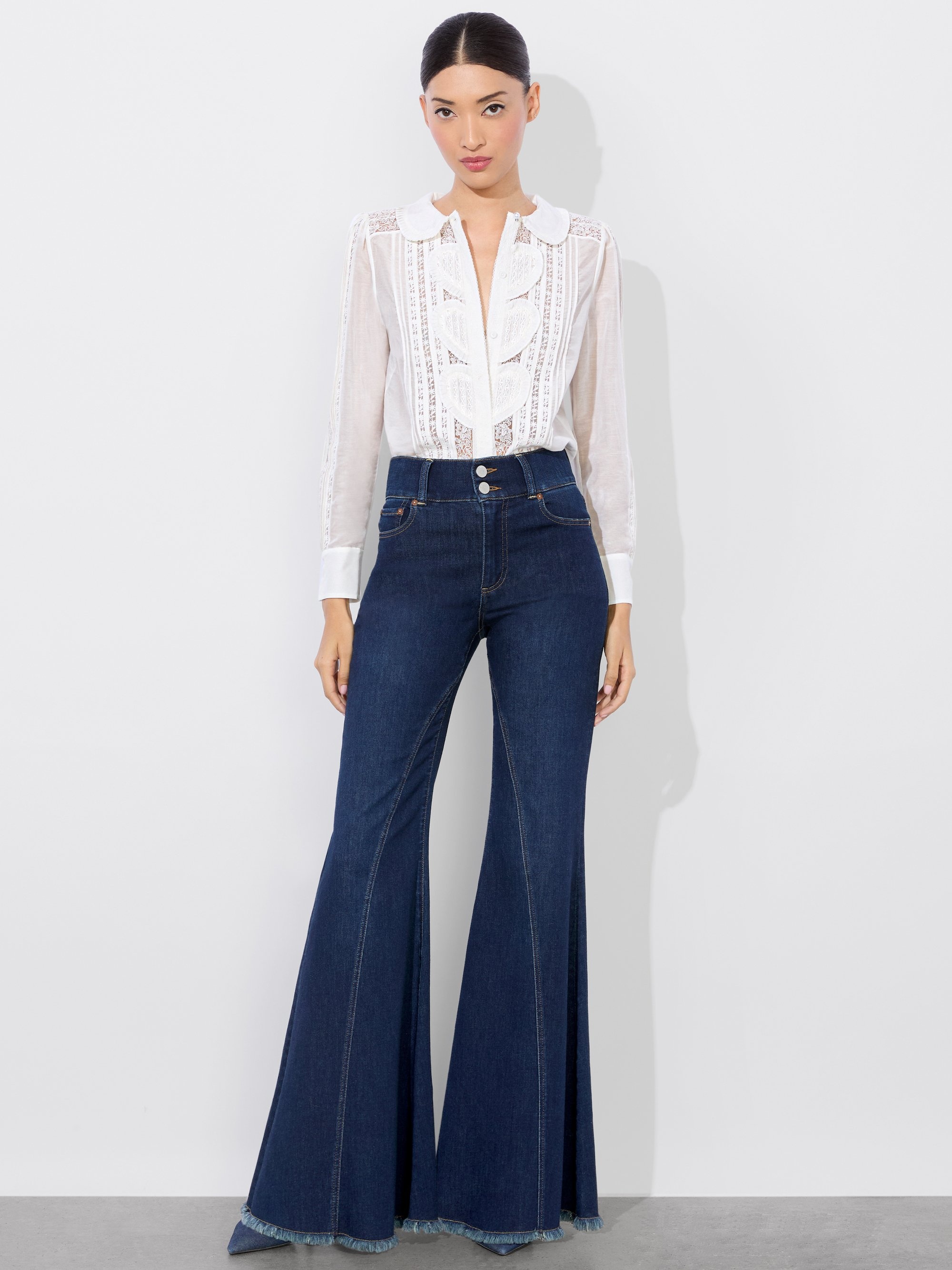 KURT MIXED MEDIA BLOUSE - 3