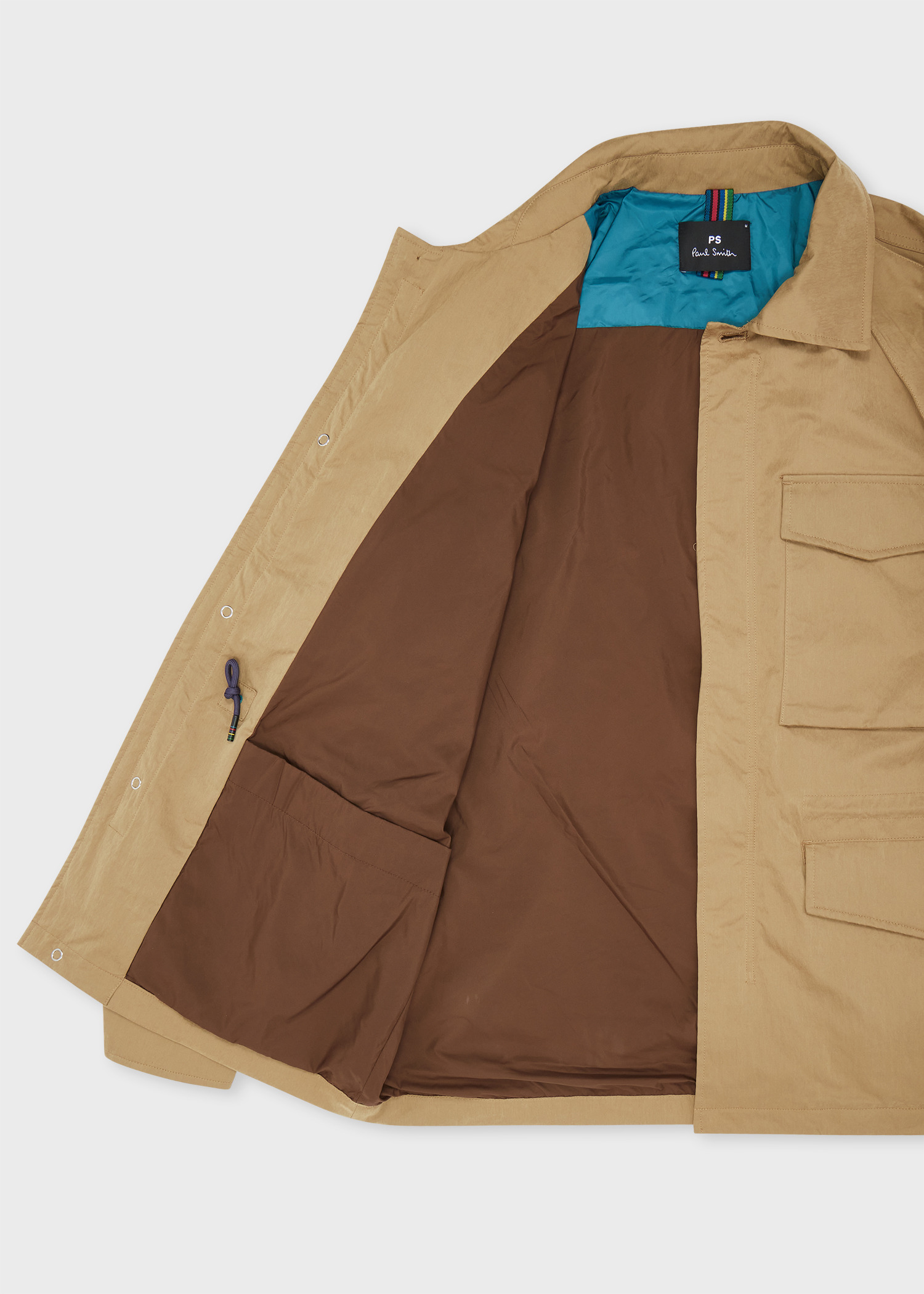 Tan Nylon-Blend Field Jacket - 6