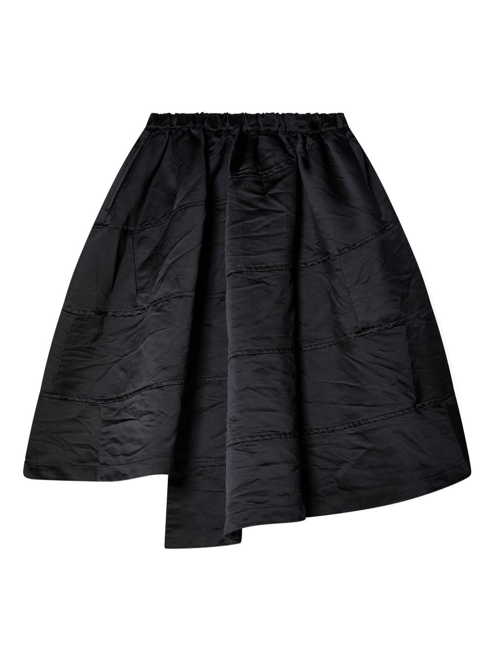 asymmetric mini skirt - 2