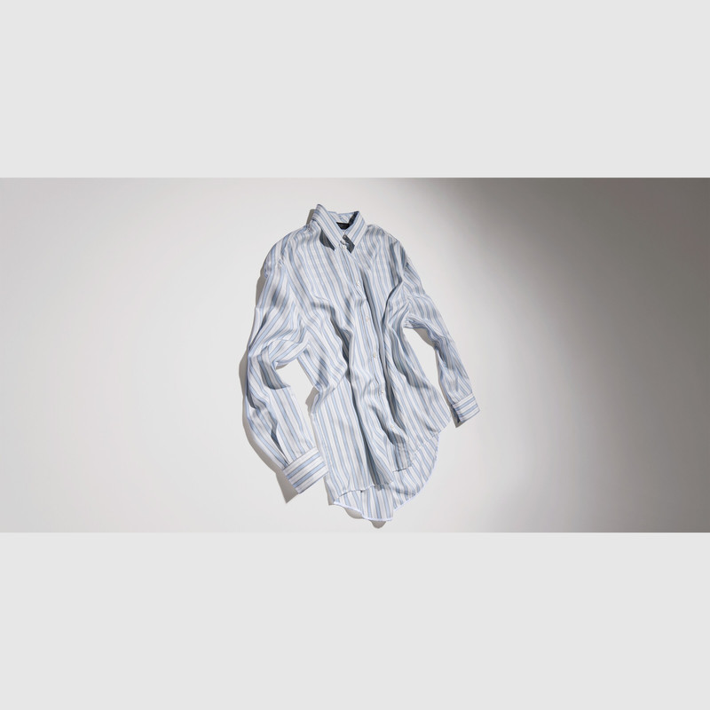 GUCCI Gucci Interlocking G silk jacquard shirt outlook