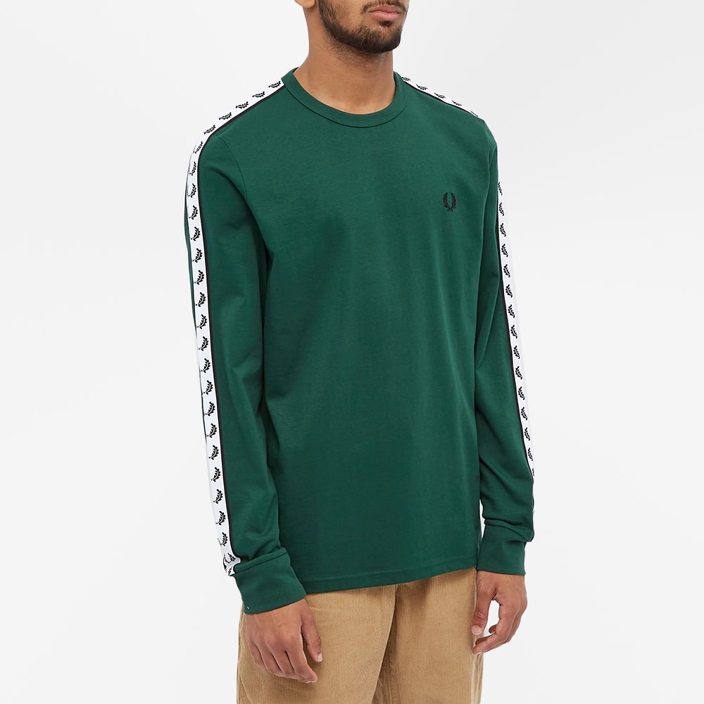 Fred Perry Long Sleeve Taped Tee - 4