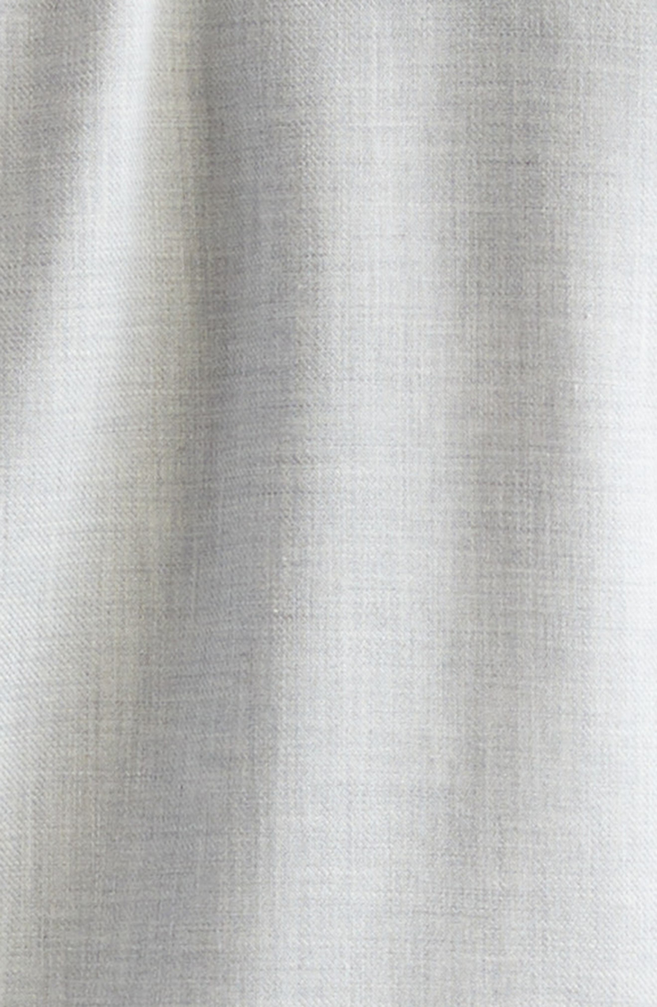 TOM FORD Cotton & Cashmere Mélange Twill Button-Up Shirt in Ig100 Grey at Nordstrom - 6