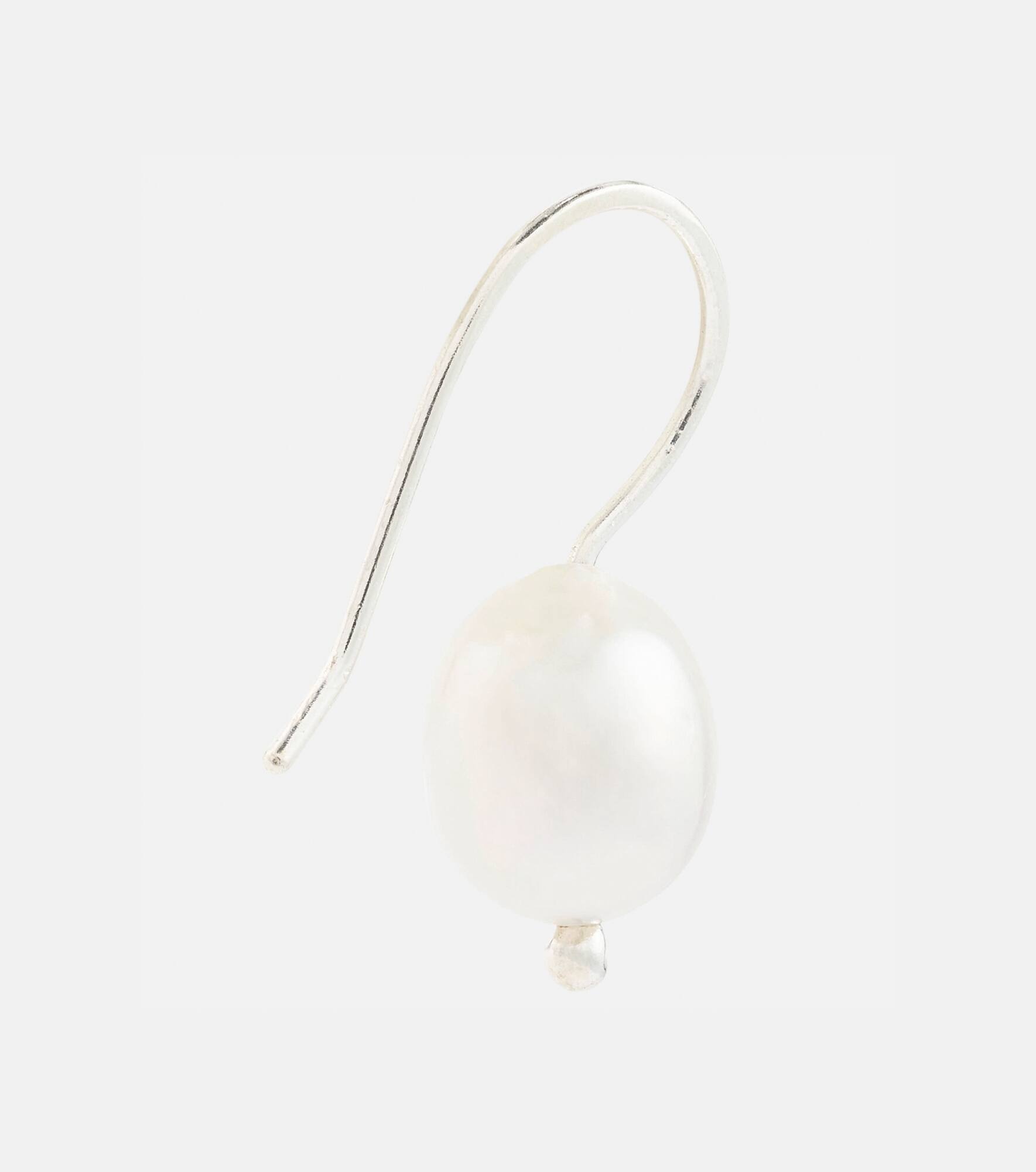 South Sea Mermaid sterling silver earrings with pearls - 5