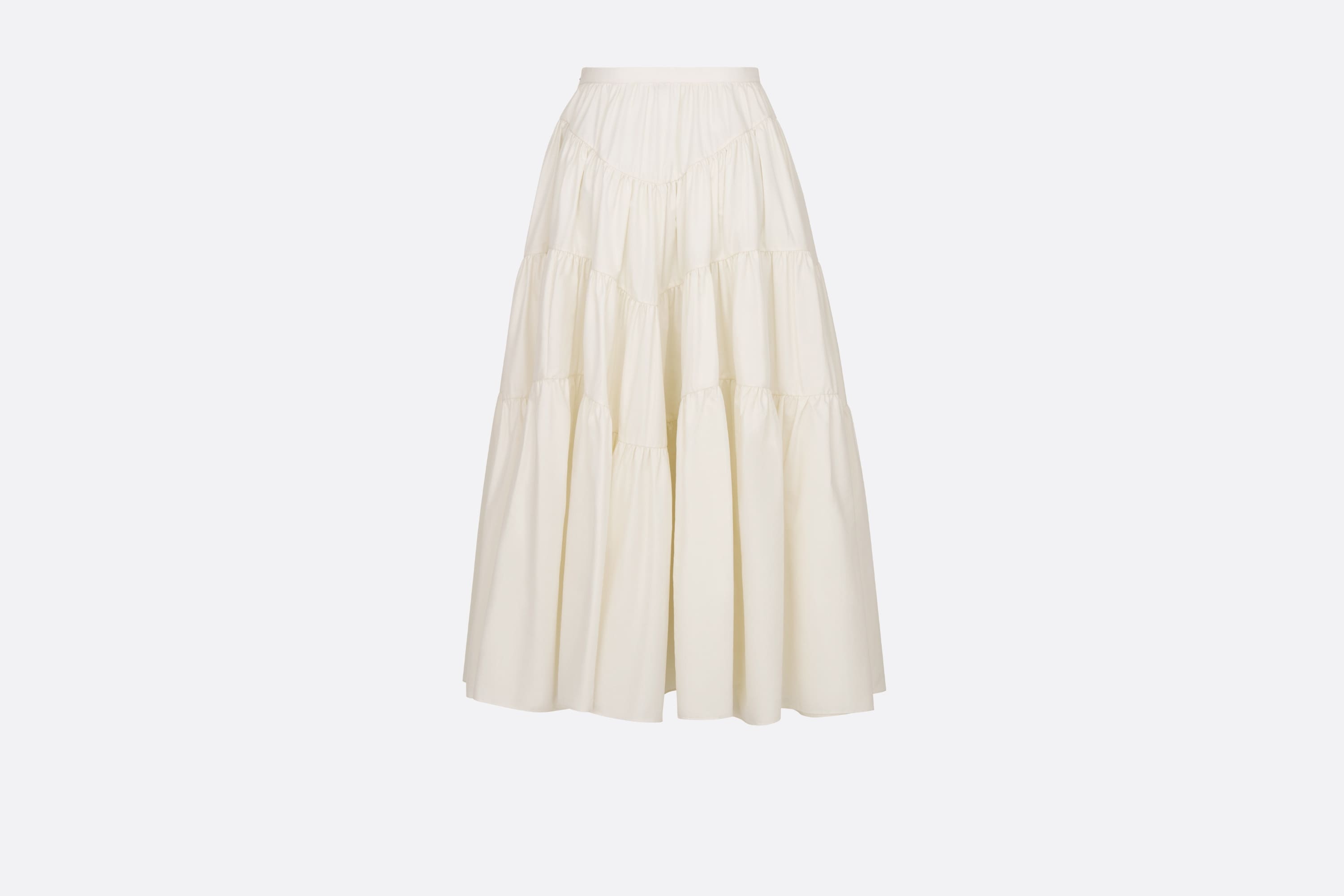 Flared Mid-Length Skirt - 2