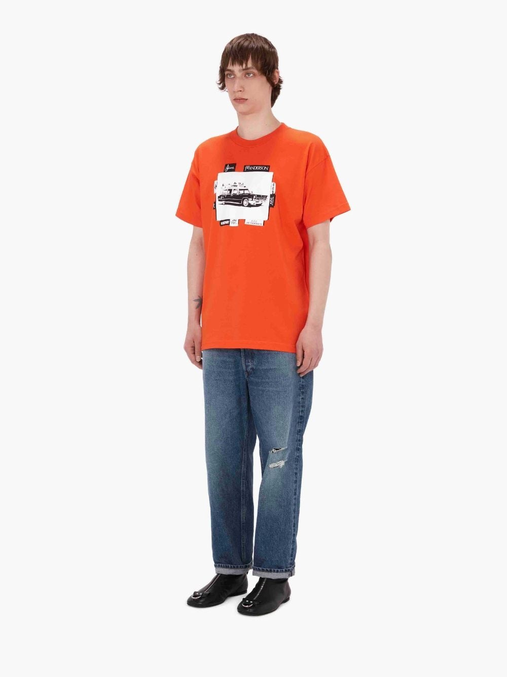 A.P.C. X JW ANDERSON - TEE SHIRT JO - CLASSIC FIT T-SHIRT - 4