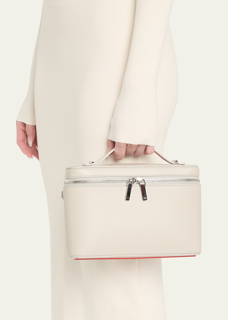 Christian Louboutin Djanis Zip Leather Crossbody Bag outlook