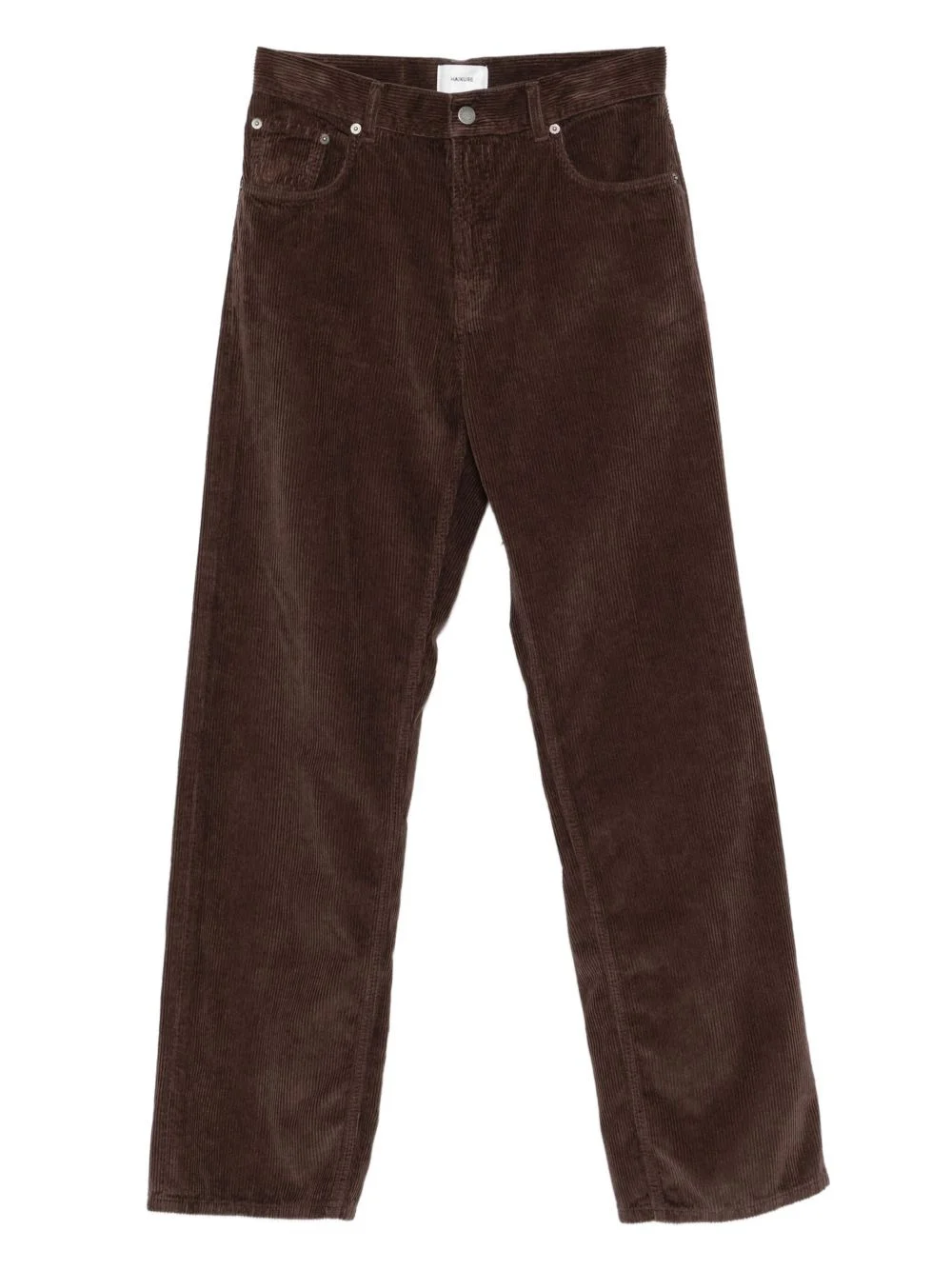 corduroy cotton trousers - 1