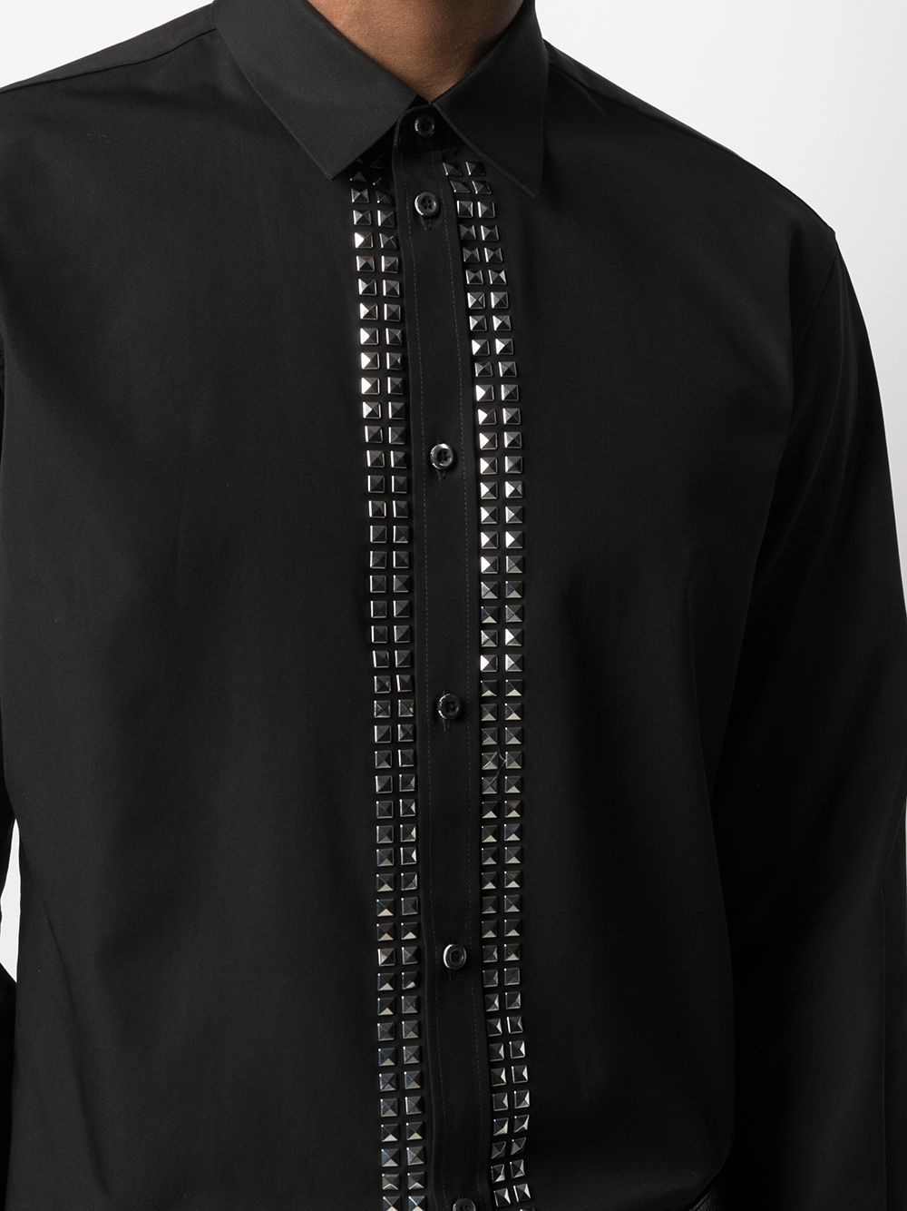 pyramid stud-embellished shirt - 5