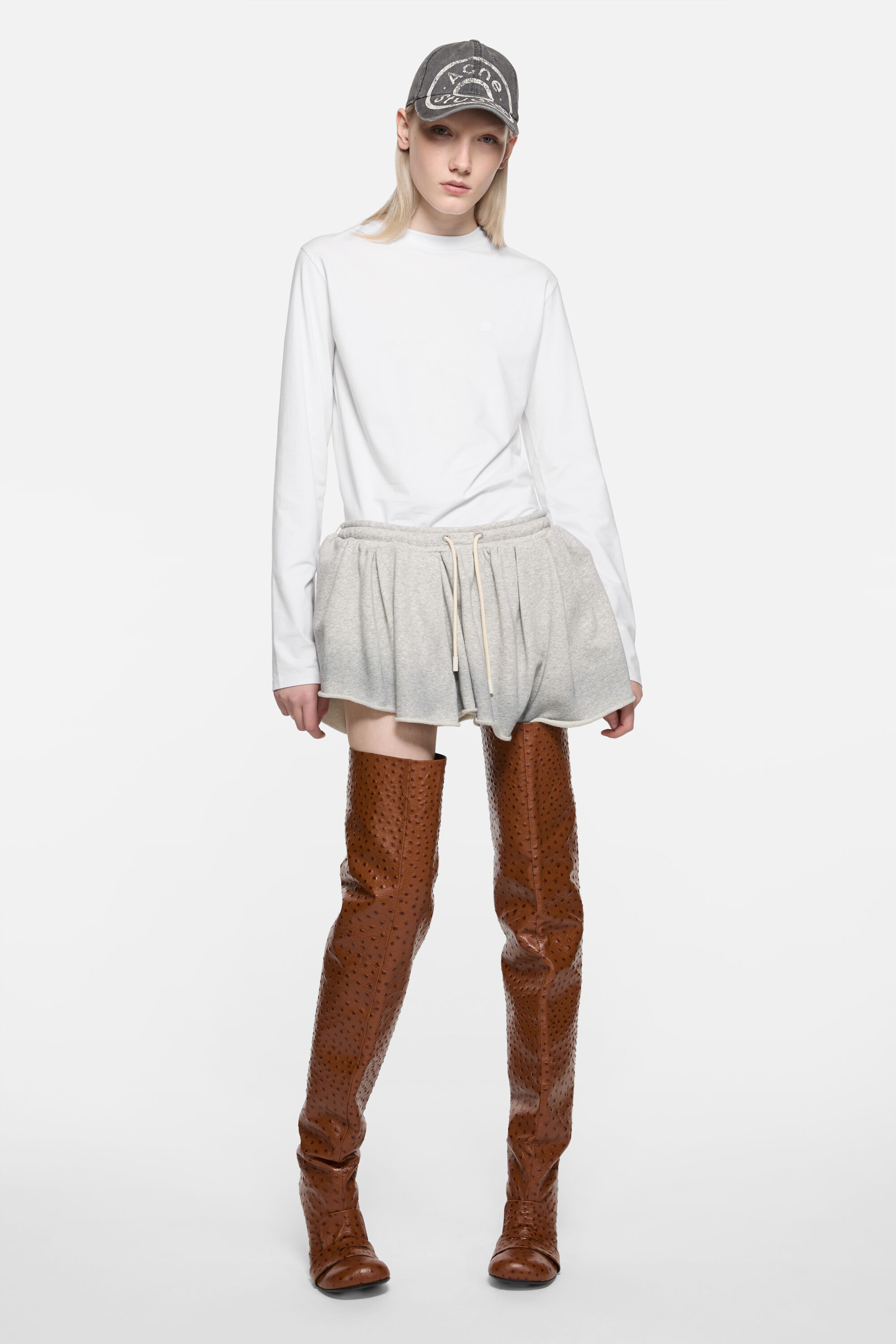 Long sleeve t-shirt - regular fit - Optic White - 2