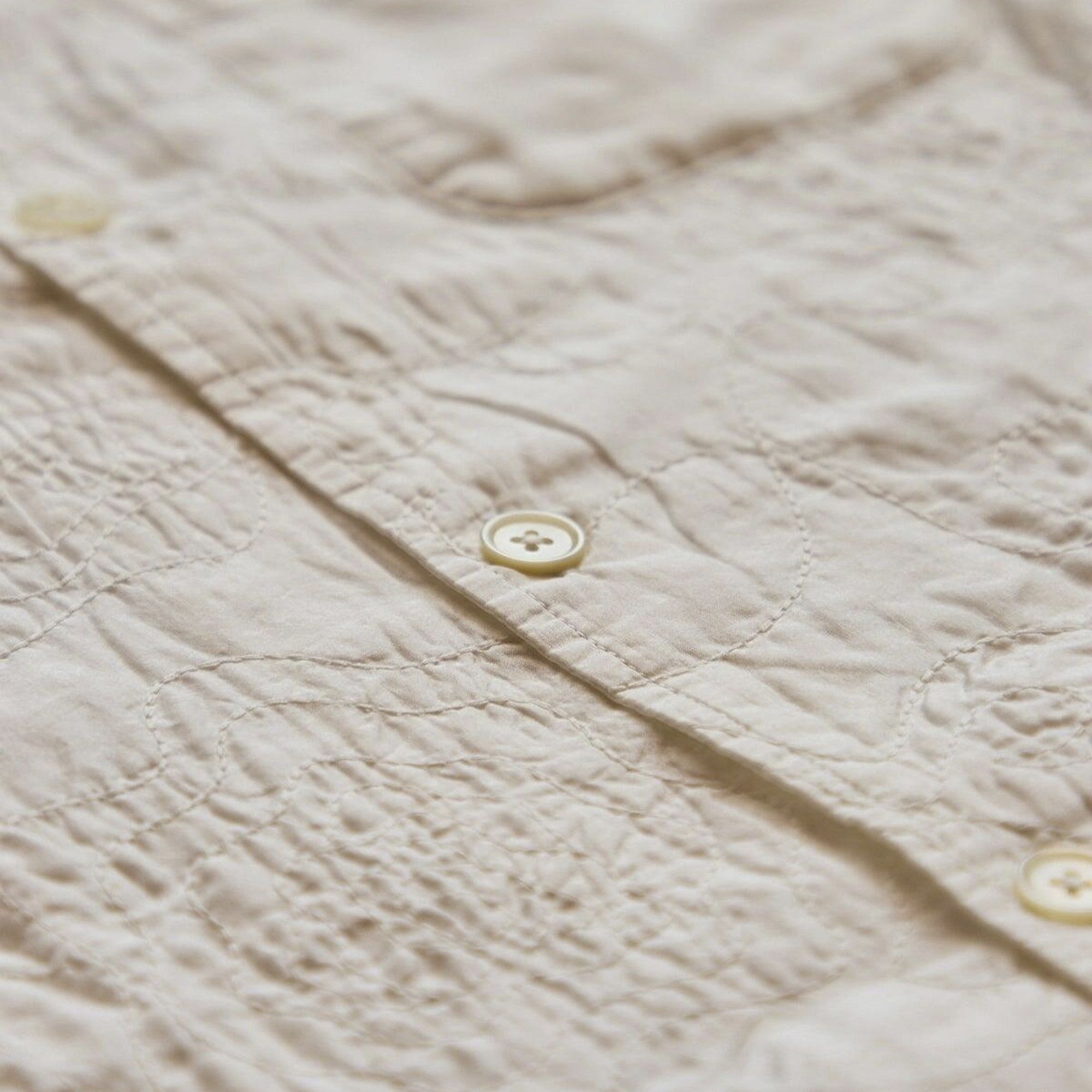 Our Legacy Heusen Shortsleeve Shirt 'White' - 3