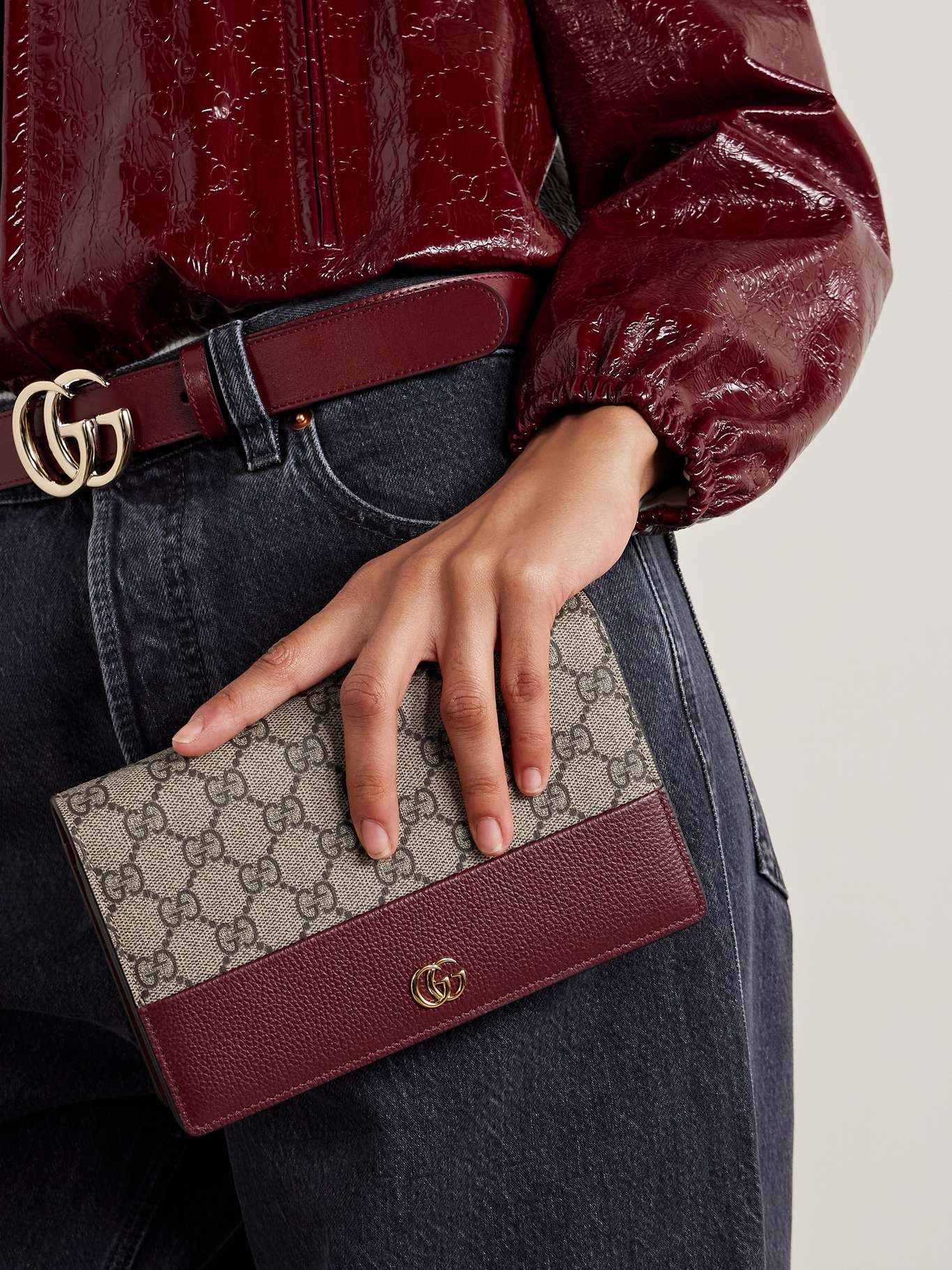 Red Buckle Gucci Wallet Gucci Wallet Clutch Outlet