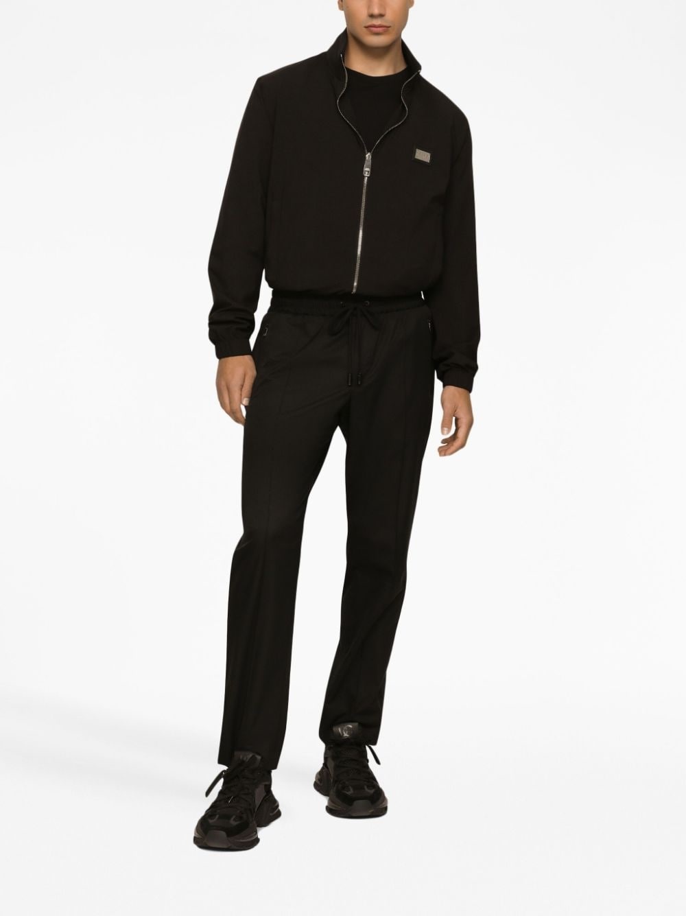 logo-plaque track pants - 2