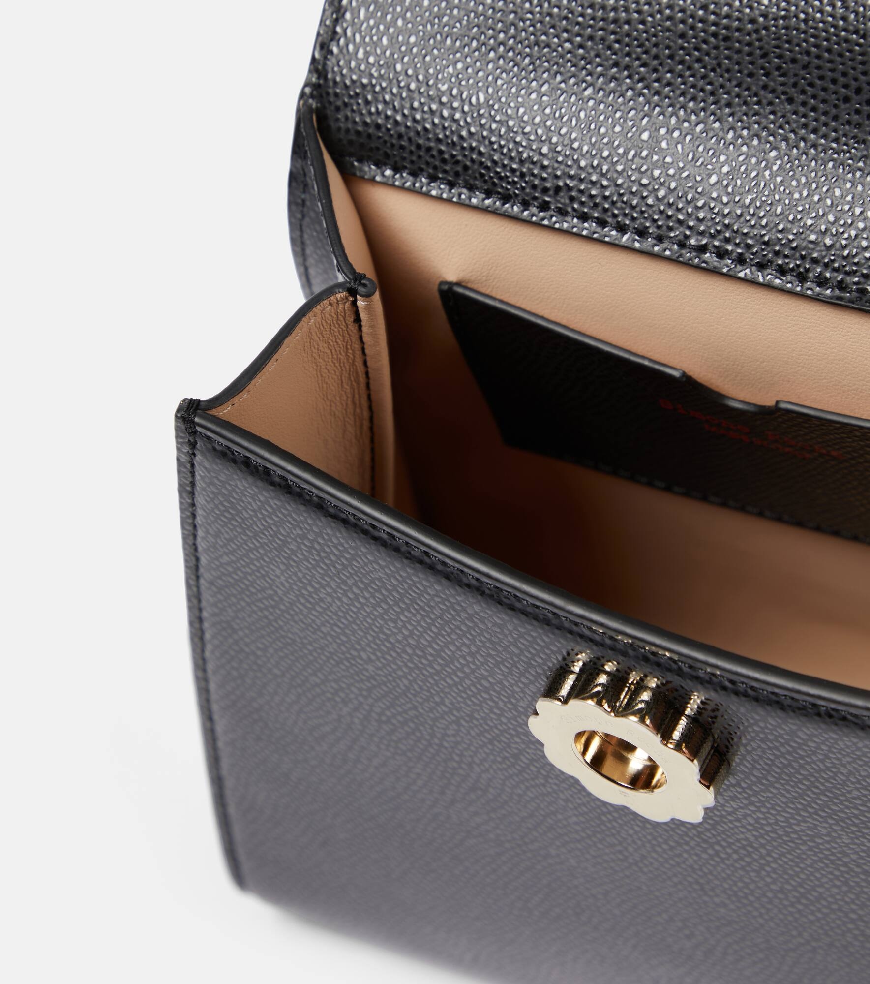 Valentine Mini leather tote bag - 3