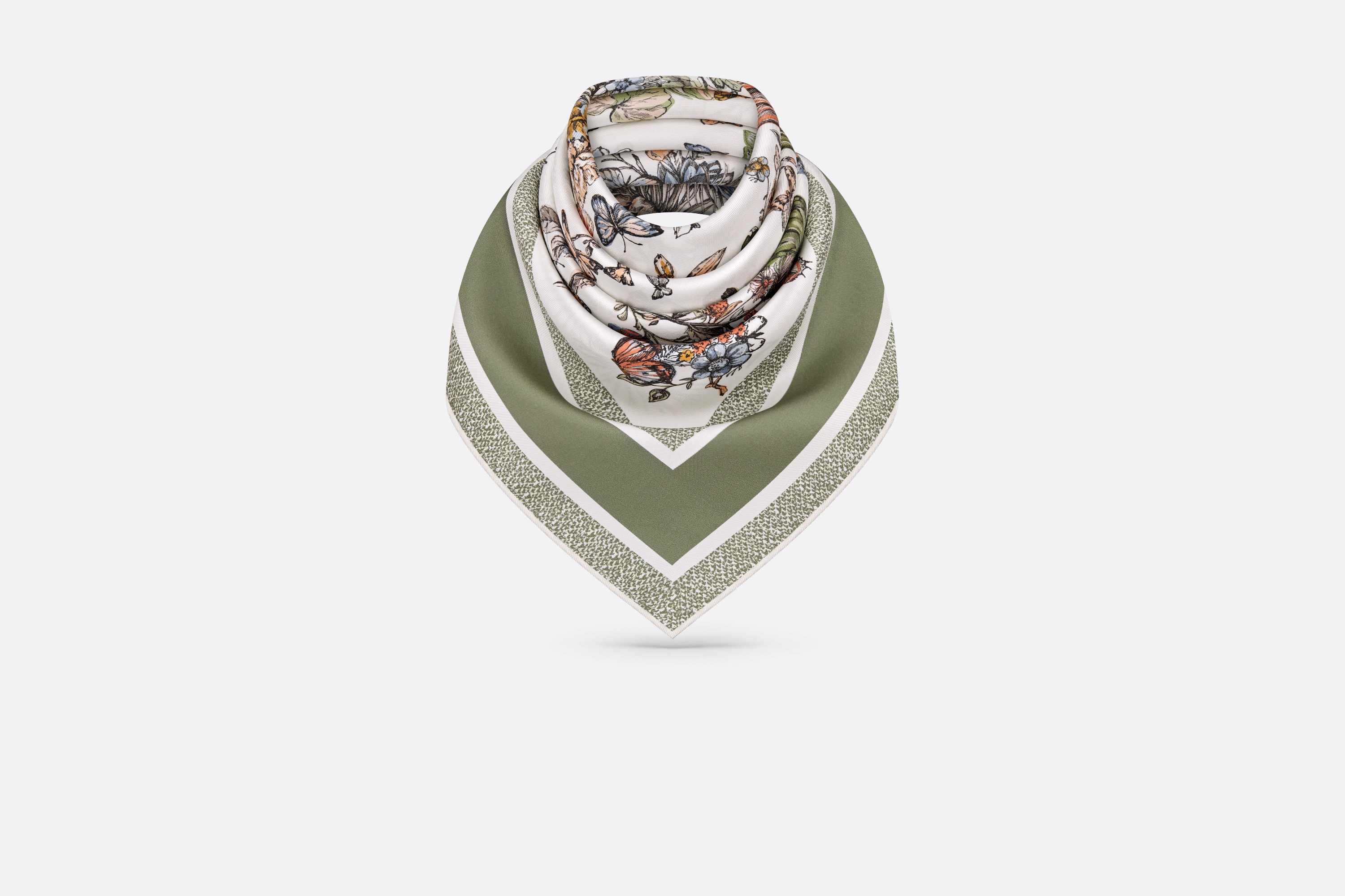 Toile de Jouy Mexico 90 Square Scarf - 3